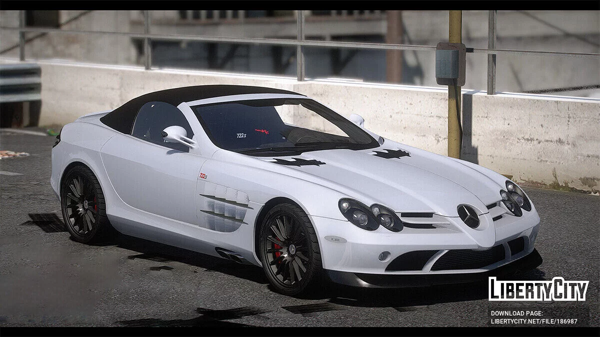 Mercedes-Benz SLR McLaren 722S Roadster 2009 [Add-On / FiveM] 1.0 / GTA San Andreas