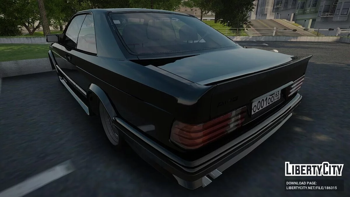 Mercedes-Benz W126 560SEC / GTA San Andreas