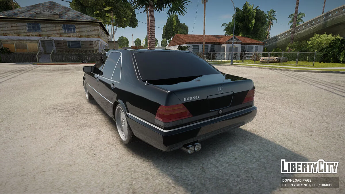 Mercedes-Benz W140 600 SEL / GTA San Andreas