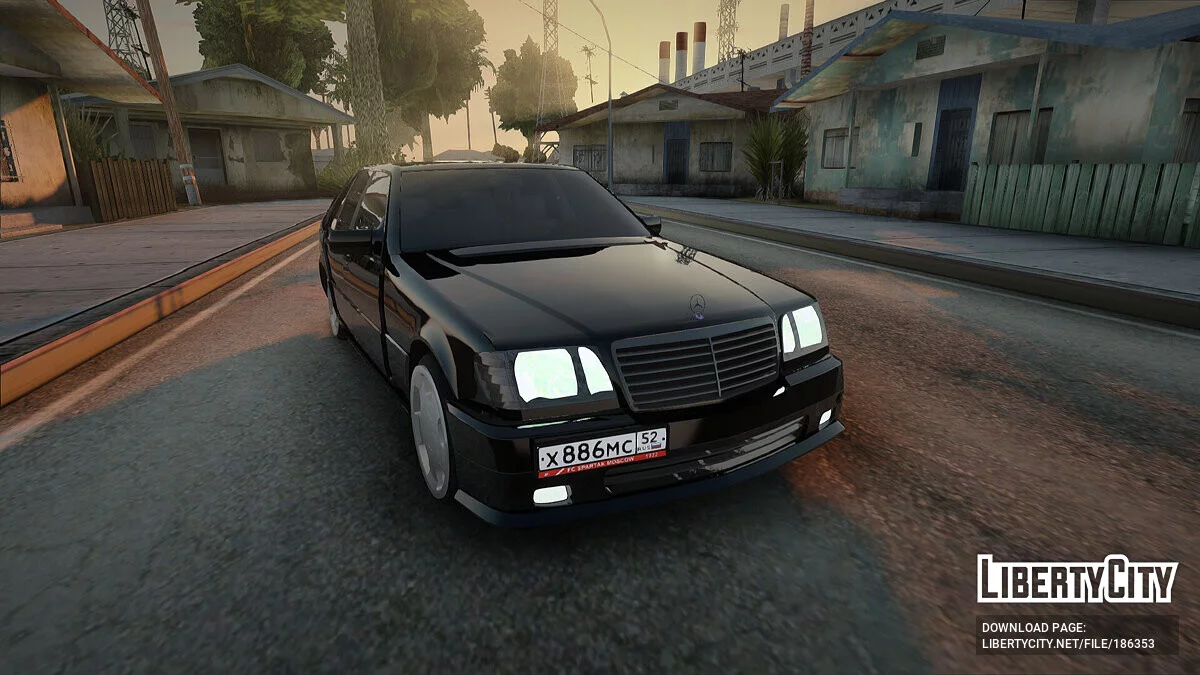 Mercedes-Benz W140 / GTA San Andreas
