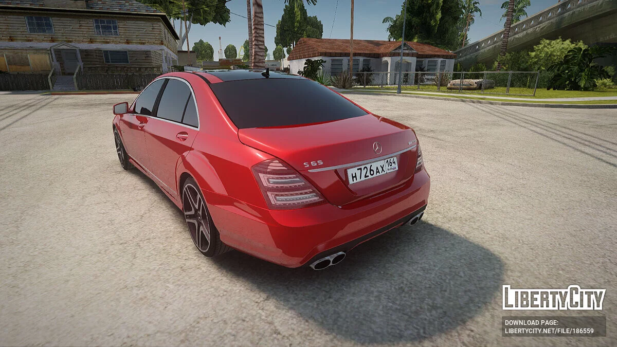 Mercedes-Benz W221 S65 AMG / GTA San Andreas