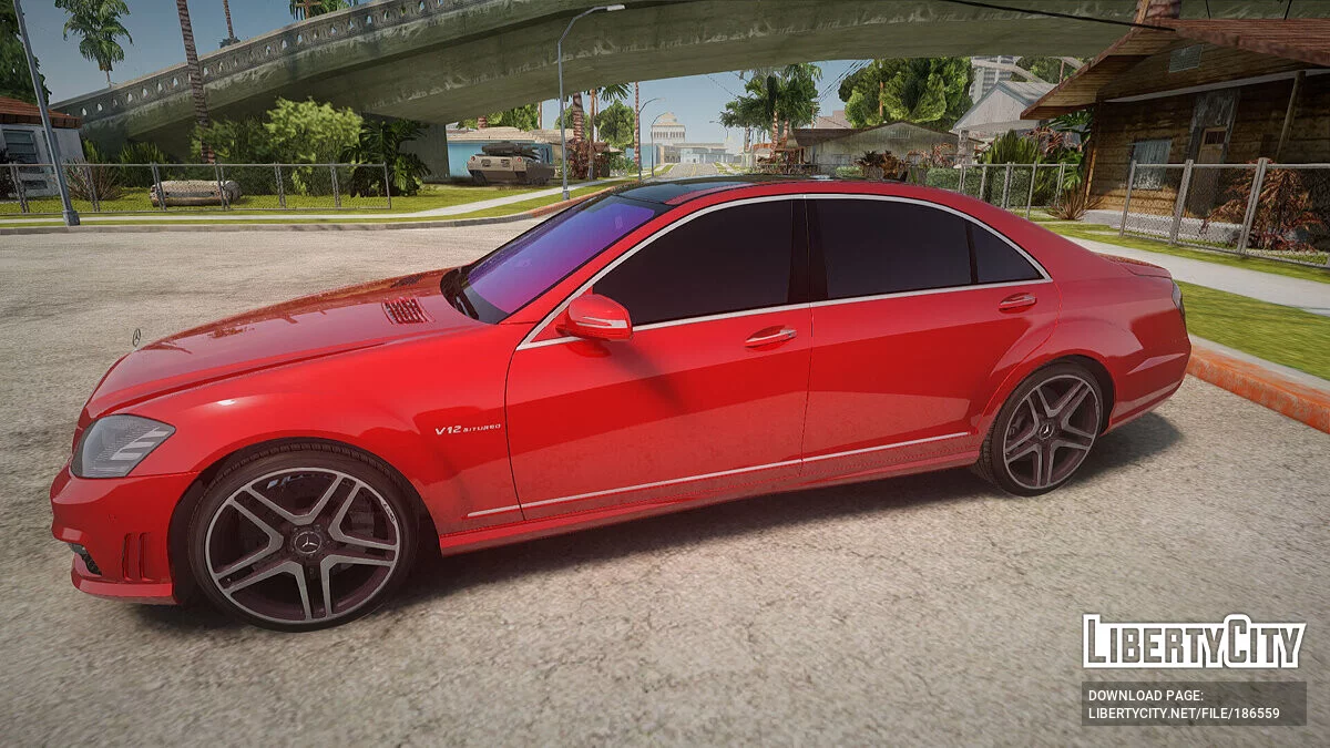 Mercedes-Benz W221 S65 AMG / GTA San Andreas
