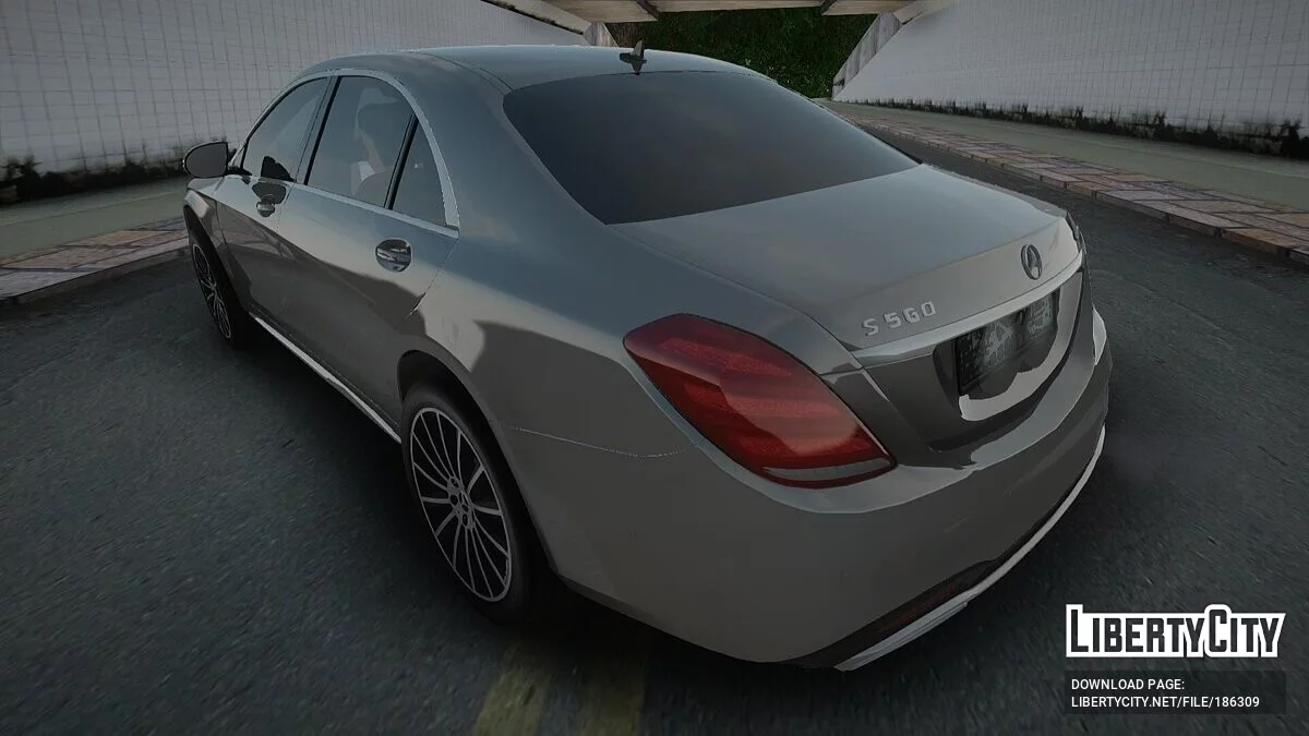 Mercedes-Benz W222 S560 4matic 2021 v2 / GTA San Andreas