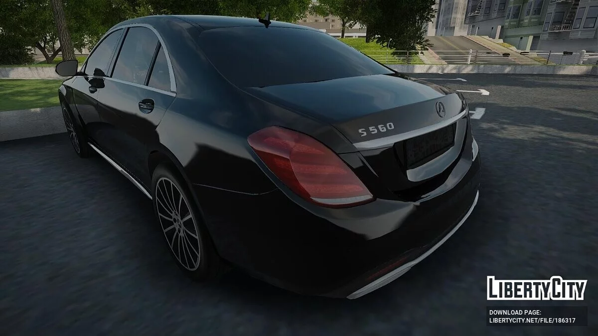 Mercedes-Benz W222 S560 4matic 2021 / GTA San Andreas