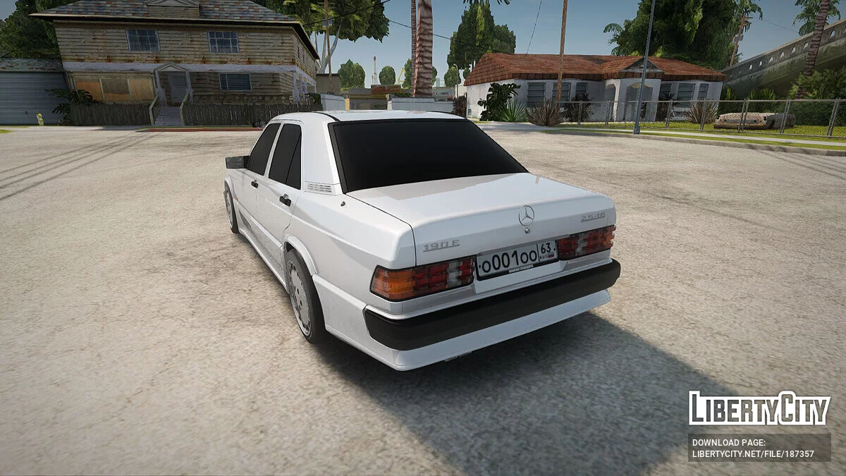Mercedes-Benz 190E 2.5-16 + CCD / GTA San Andreas