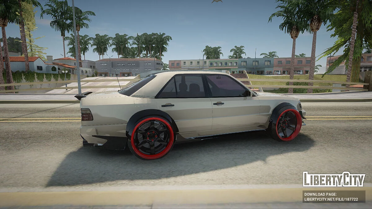 Mercedes-Benz E500 W124 / GTA San Andreas