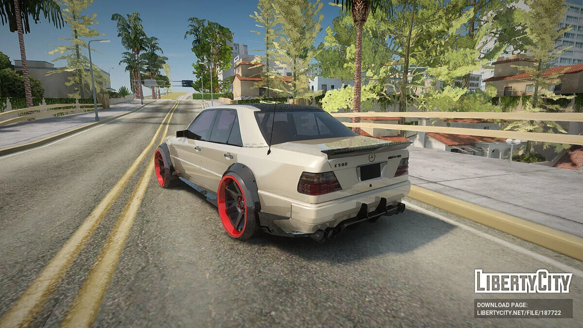 Mercedes-Benz E500 W124 / GTA San Andreas