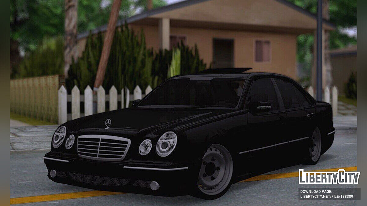 Скачать Mercedes-Benz E55 AMG W210 для GTA San Andreas