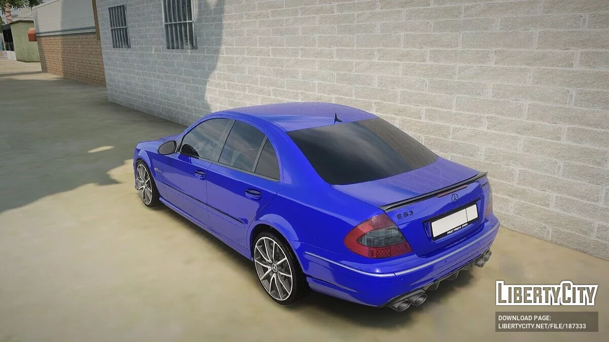 Mercedes-Benz E63 AMG (W211) / GTA San Andreas