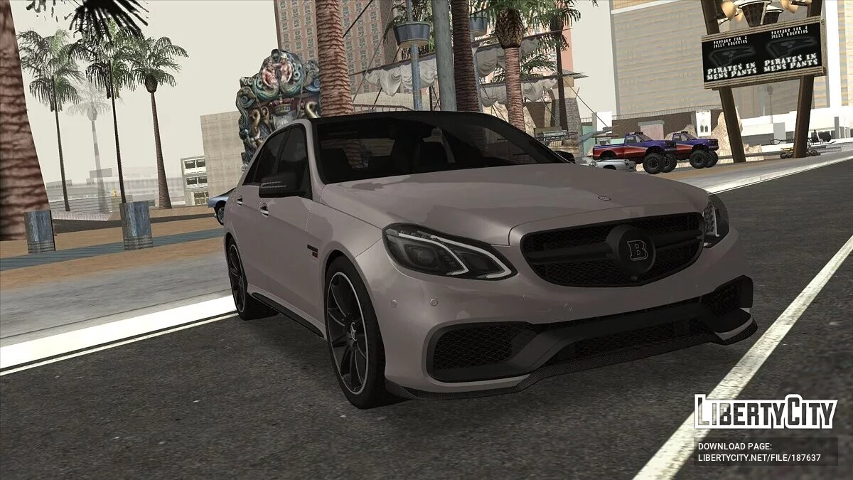 Mercedes-Benz E63 W212 (Brabus) / GTA San Andreas