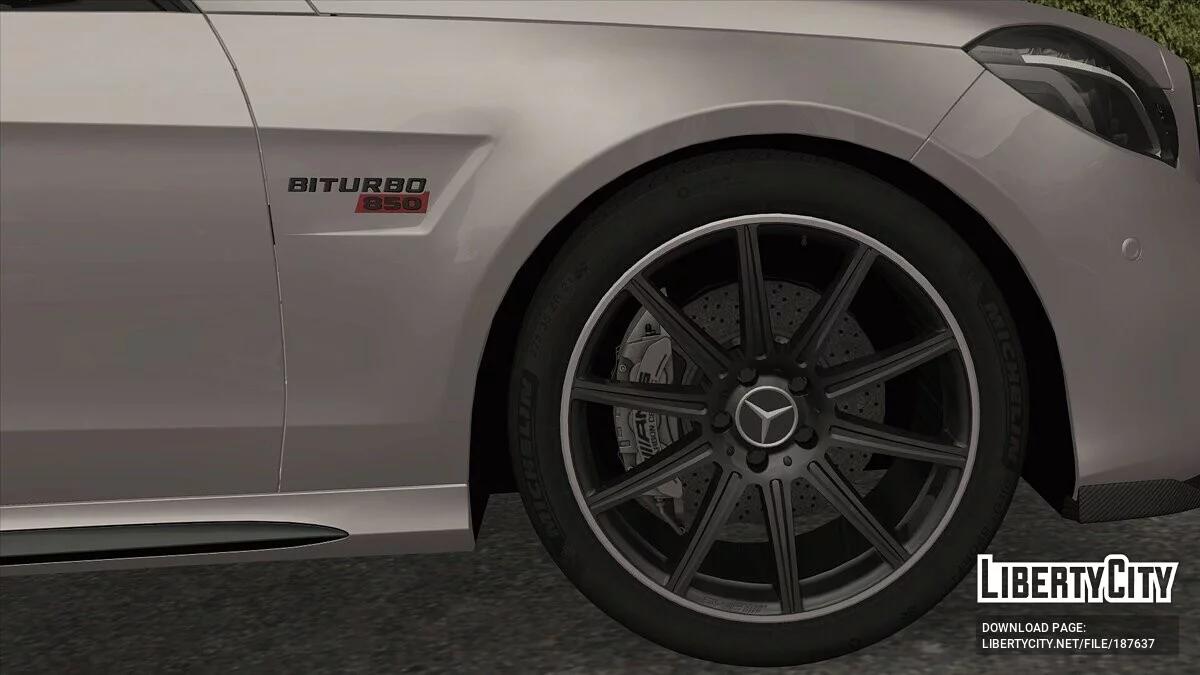 Mercedes-Benz E63 W212 (Brabus) / GTA San Andreas