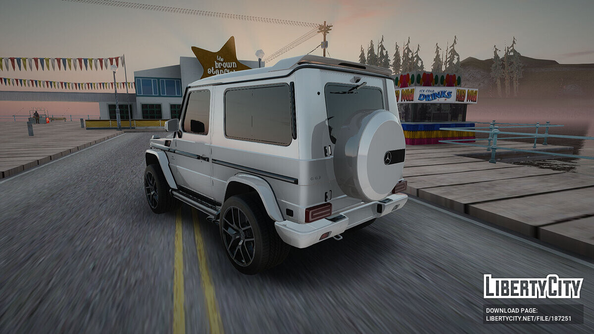 Скачать Mercedes-Benz G-класс Купе для GTA San Andreas