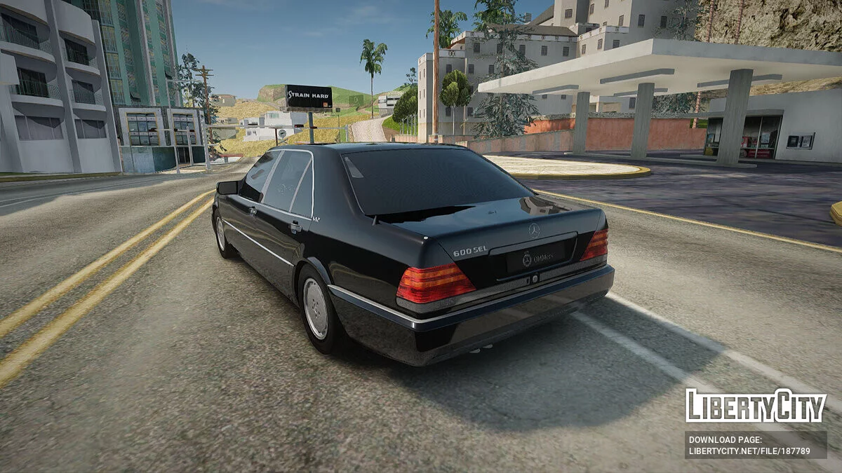 Mercedes-Benz W140 600SEL / GTA San Andreas