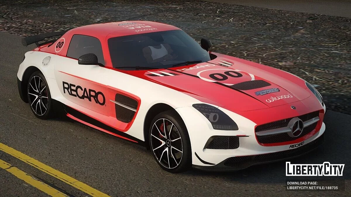 2013 Mercedes-Benz SLS AMG Black Series / GTA San Andreas