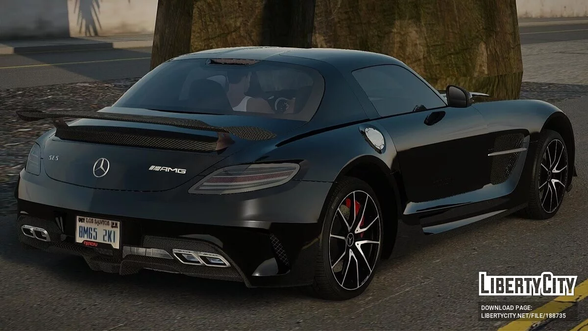 2013 Mercedes-Benz SLS AMG Black Series / GTA San Andreas