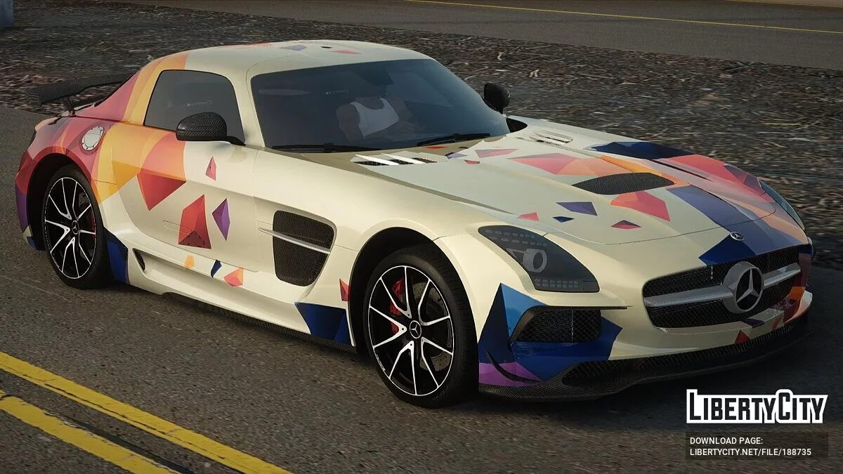 2013 Mercedes-Benz SLS AMG Black Series / GTA San Andreas