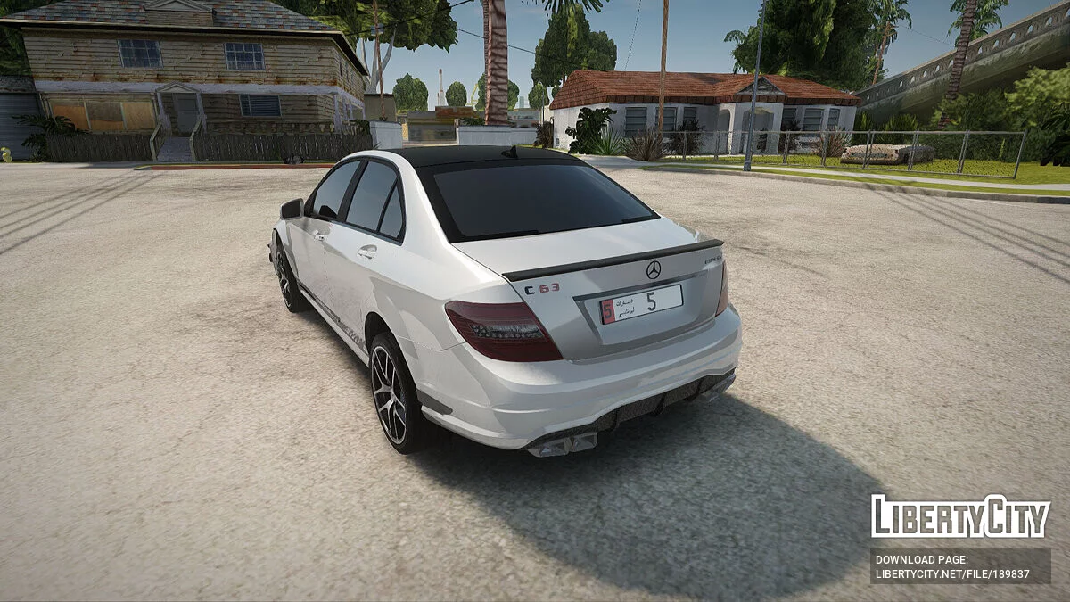 Mercedes-AMG C 63 Дубай / GTA San Andreas