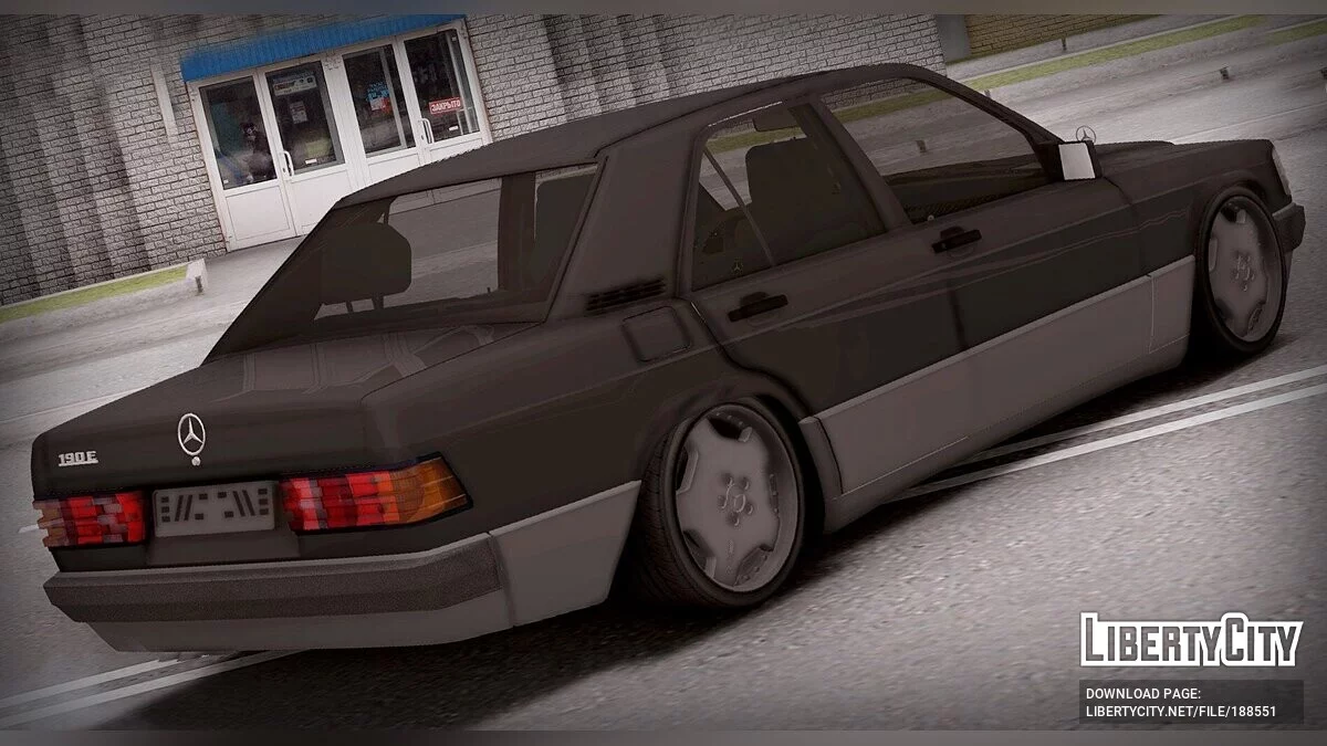 Mercedes-Benz 190E (W201) / GTA San Andreas
