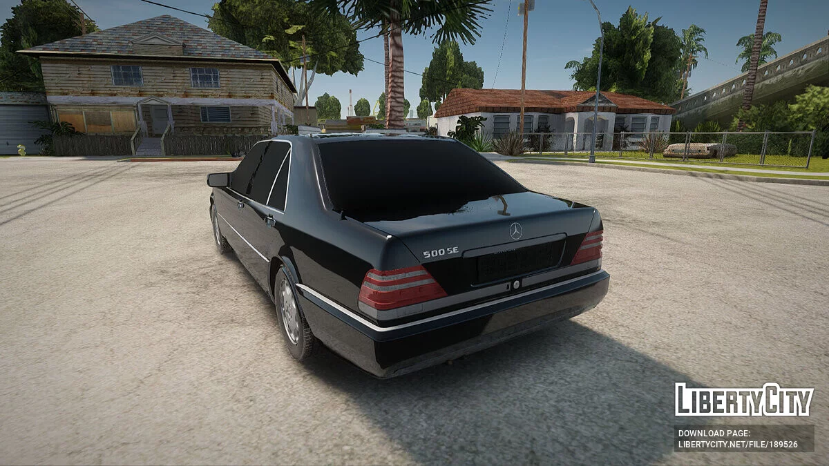 Mercedes-Benz 500 SE W140 / GTA San Andreas