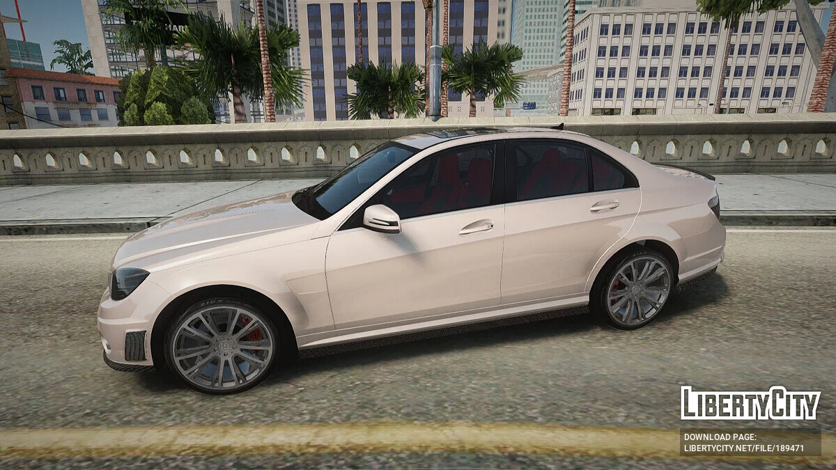 Mercedes-Benz C63 Brabus / GTA San Andreas