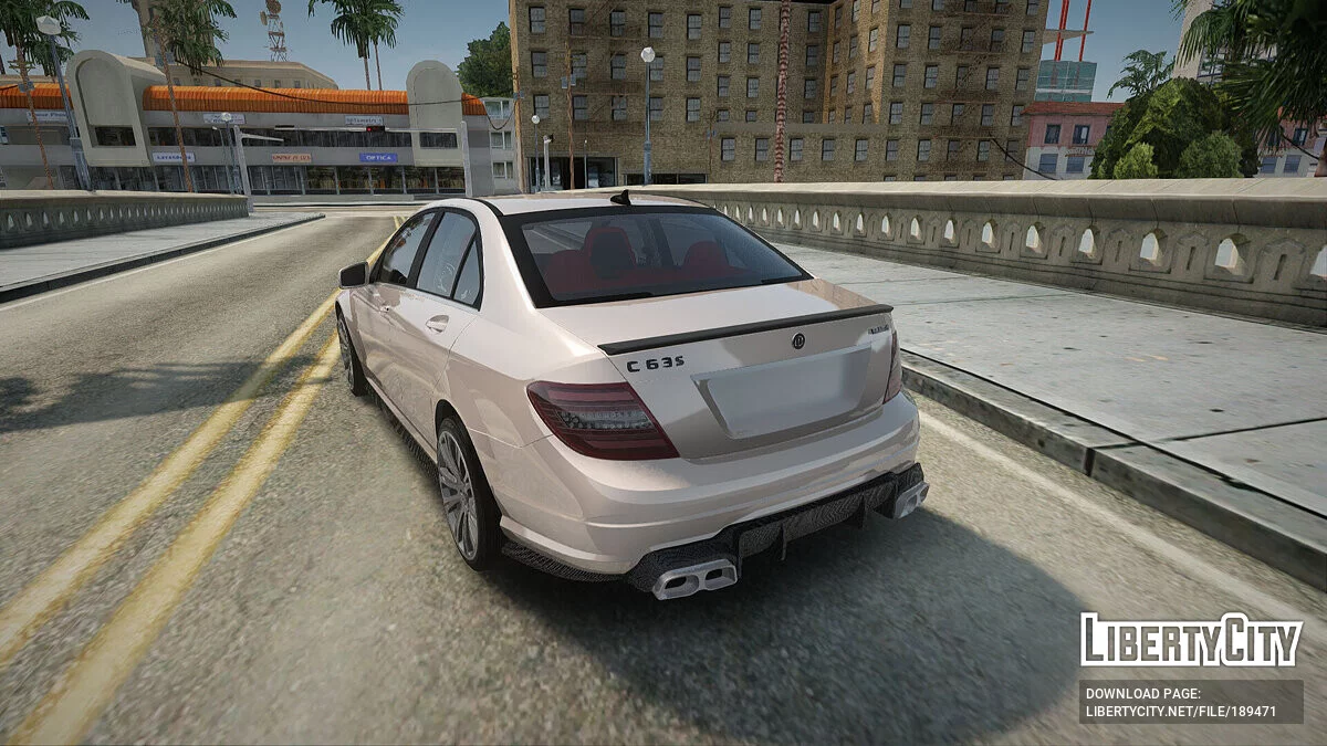Mercedes-Benz C63 Brabus / GTA San Andreas