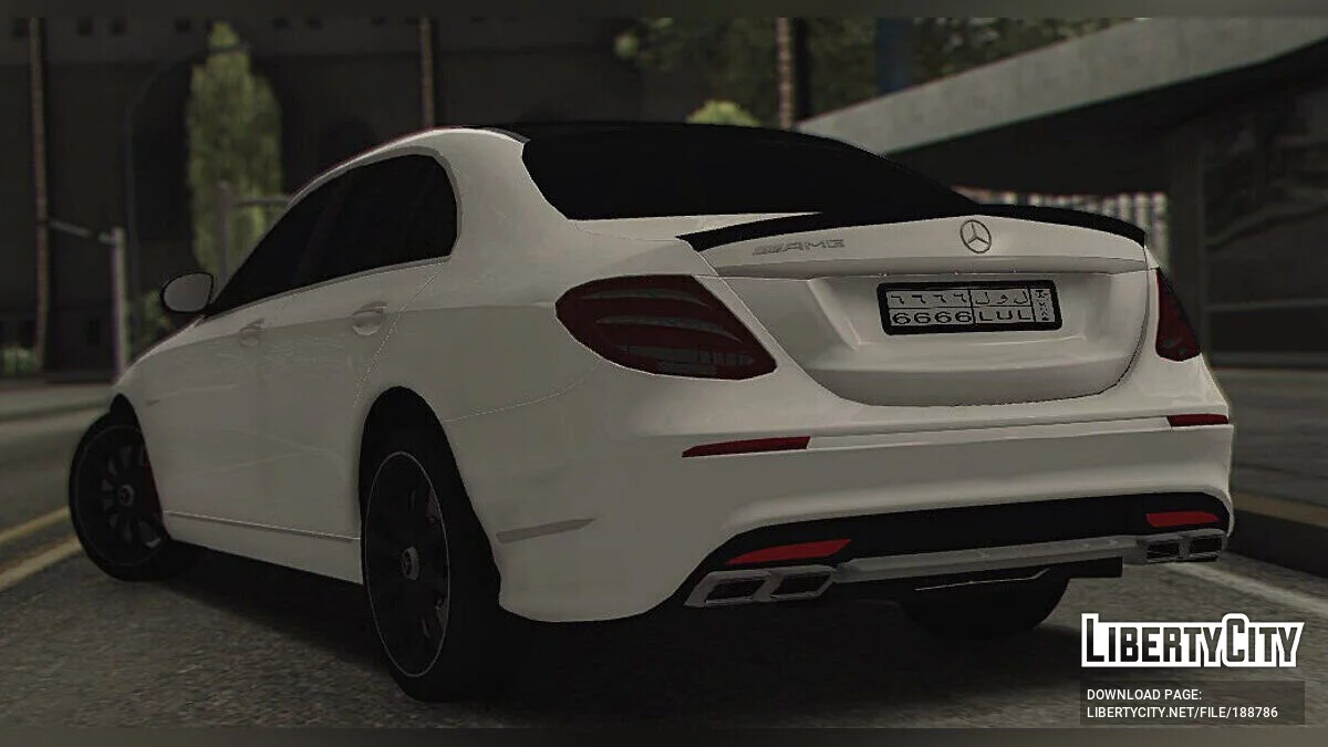 Mercedes-Benz E350e AMG / GTA San Andreas