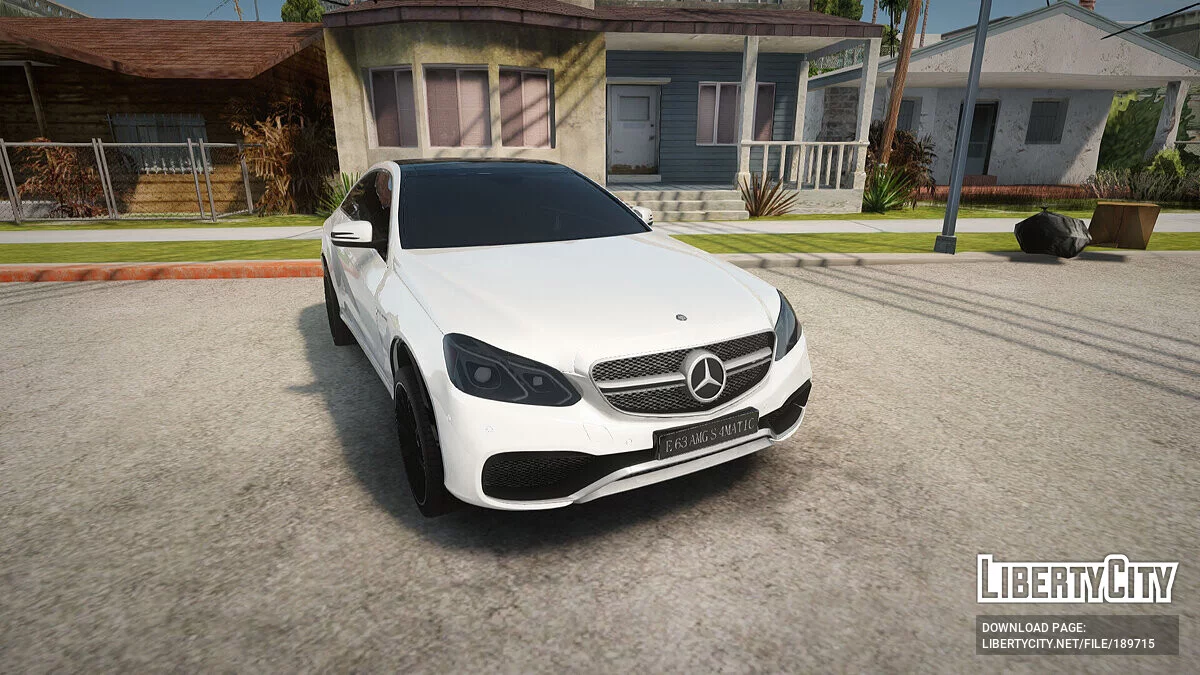 Mercedes-Benz E63 W212 Coupe / GTA San Andreas