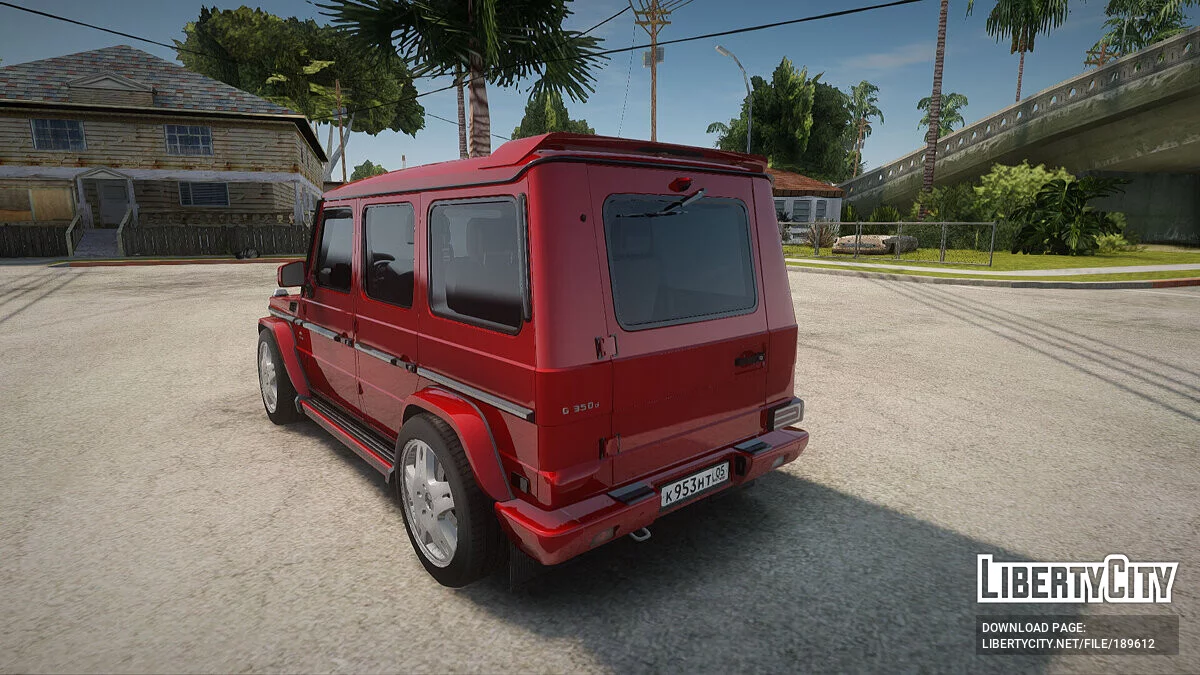 Mercedes-Benz G350d / GTA San Andreas