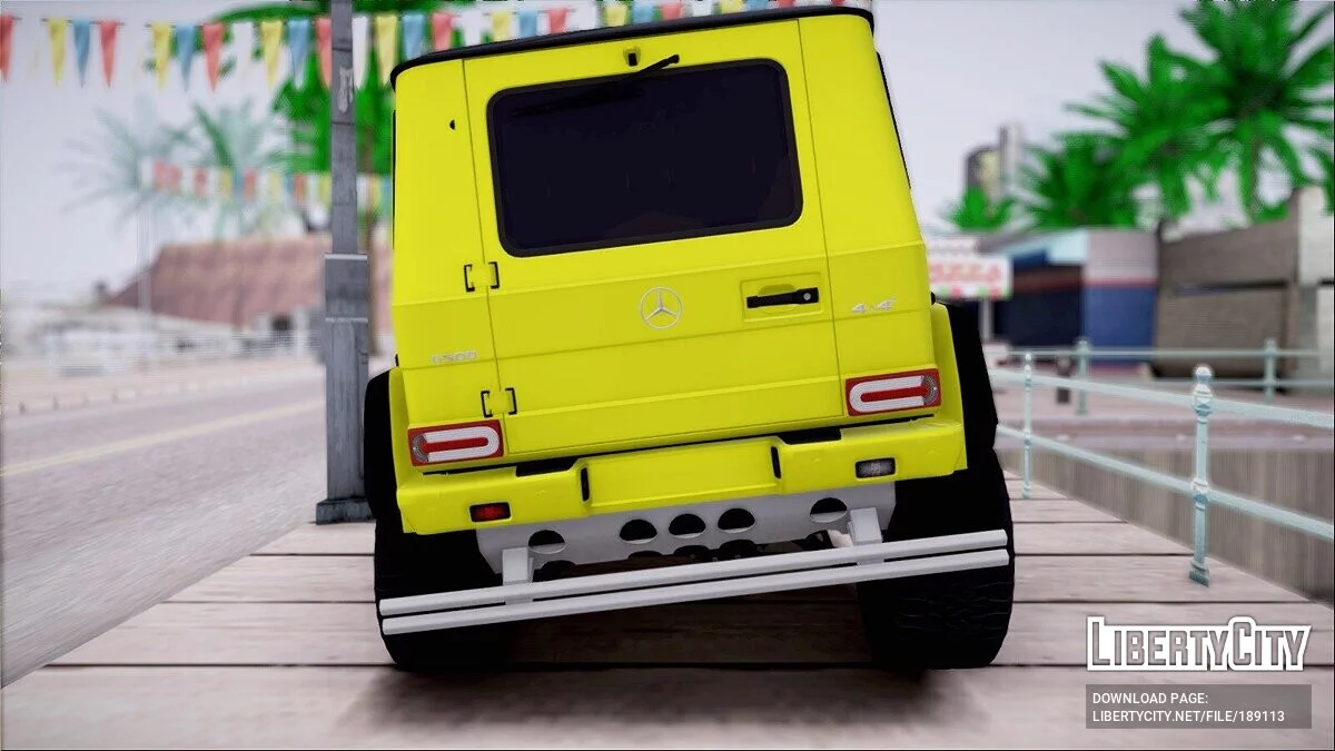 Mercedes-Benz G500 4x4² Brabus / GTA San Andreas