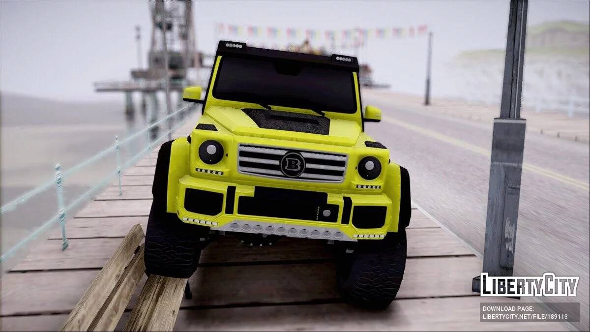 Mercedes-Benz G500 4x4² Brabus / GTA San Andreas