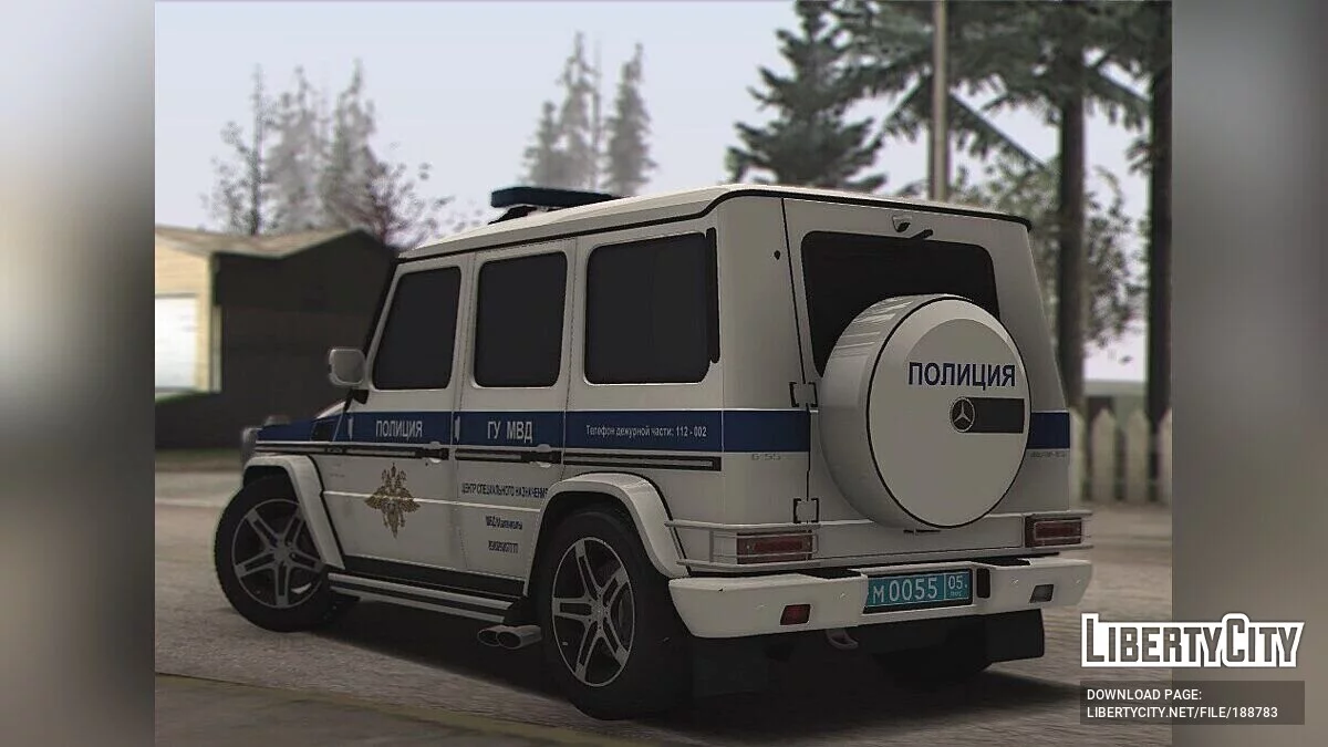 Mercedes-Benz G500 ДПС / GTA San Andreas