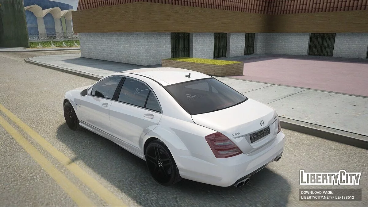 Mercedes-Benz S65 W221 AMG / GTA San Andreas