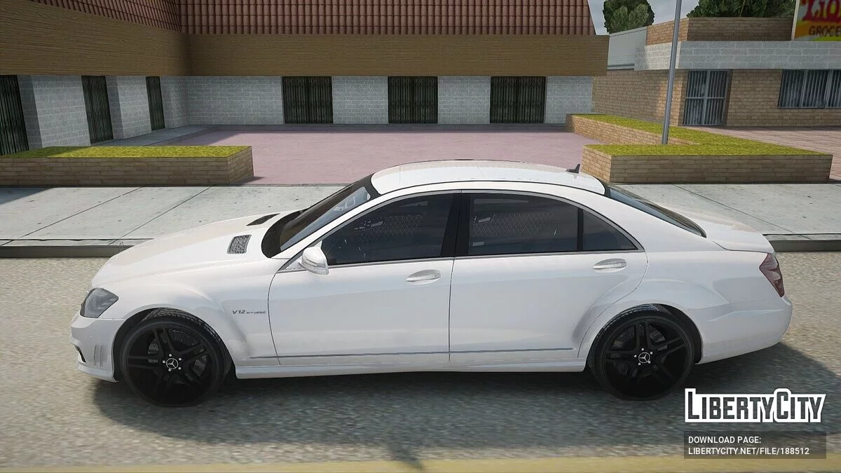 Mercedes-Benz S65 W221 AMG / GTA San Andreas