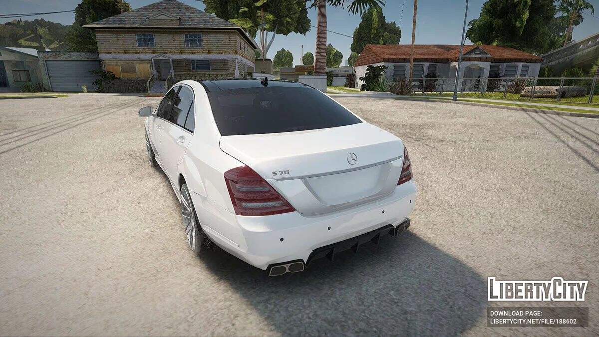 Mercedes-Benz S70 W221 / GTA San Andreas