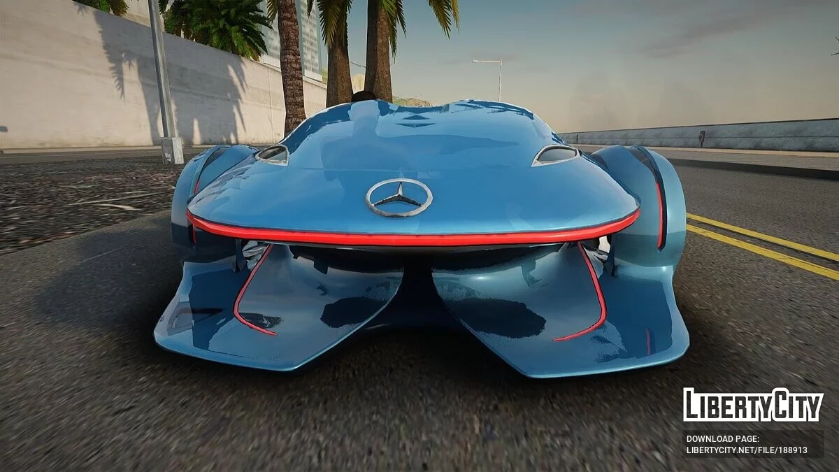 Mercedes-Benz Silver Lightning / GTA San Andreas