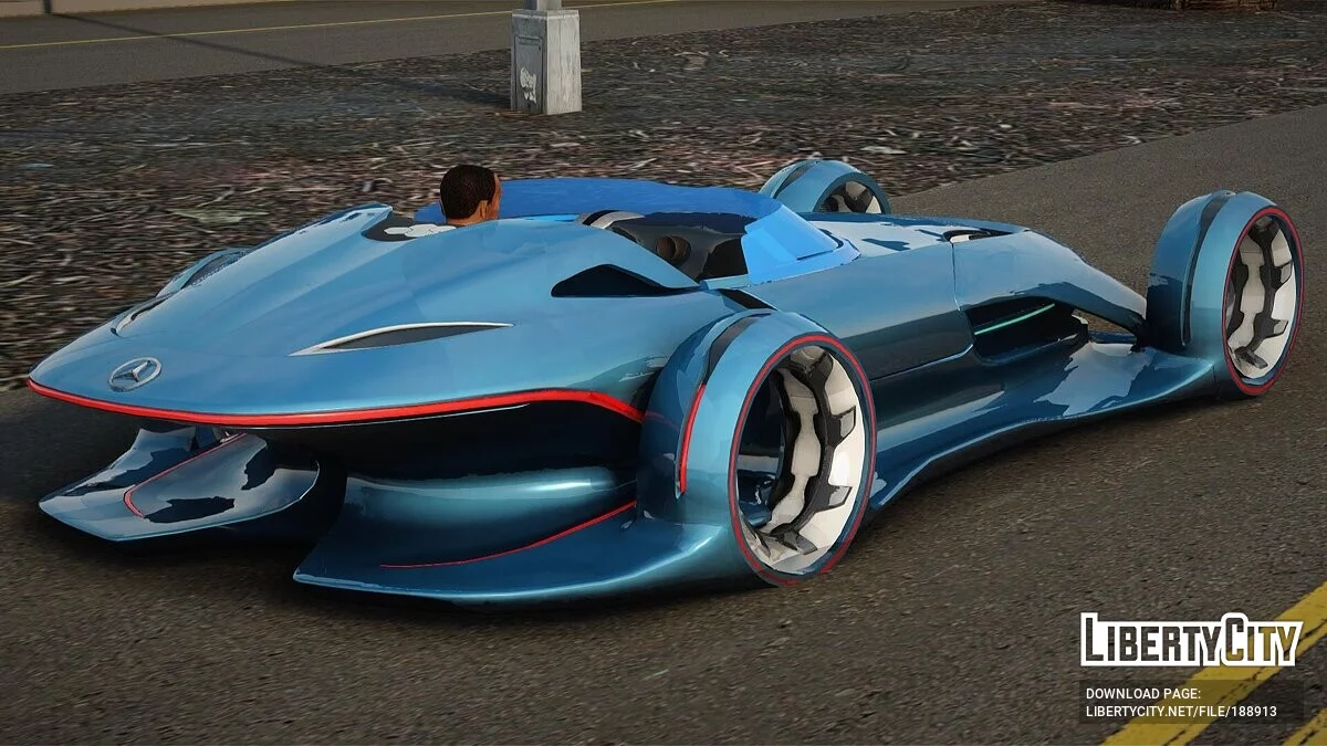 Mercedes-Benz Silver Lightning / GTA San Andreas
