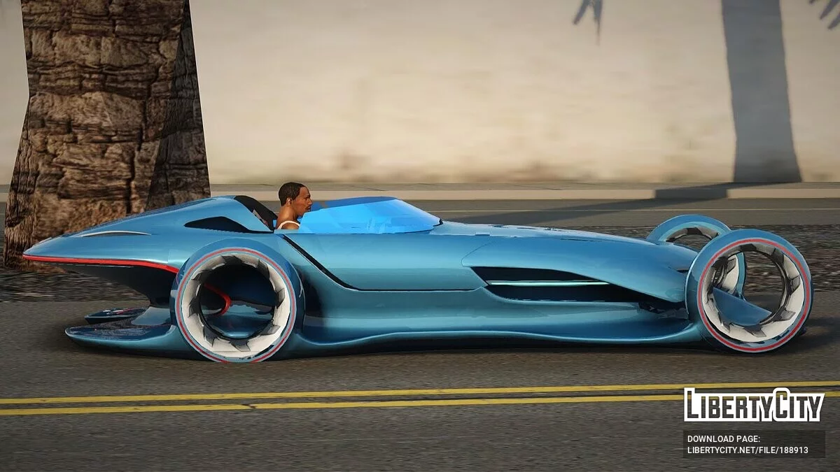 Mercedes-Benz Silver Lightning / GTA San Andreas