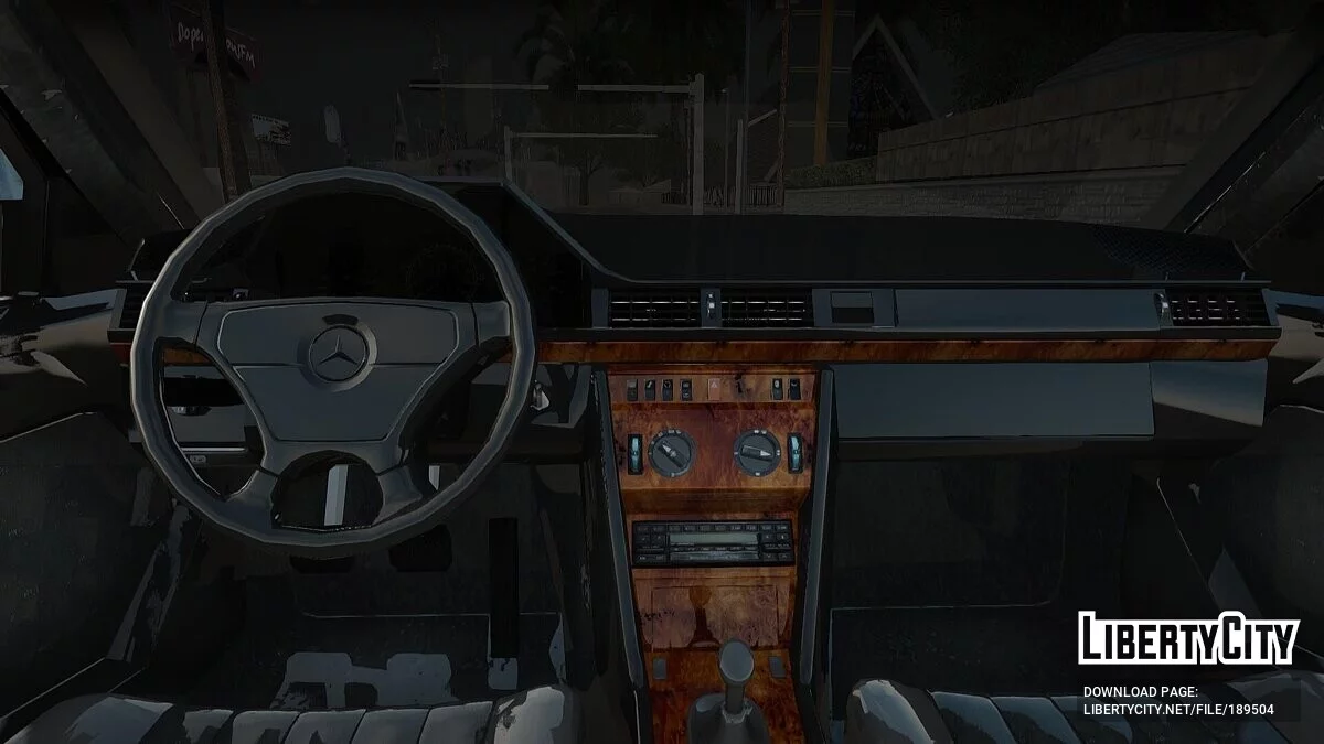 Mercedes-Benz w124 / GTA San Andreas