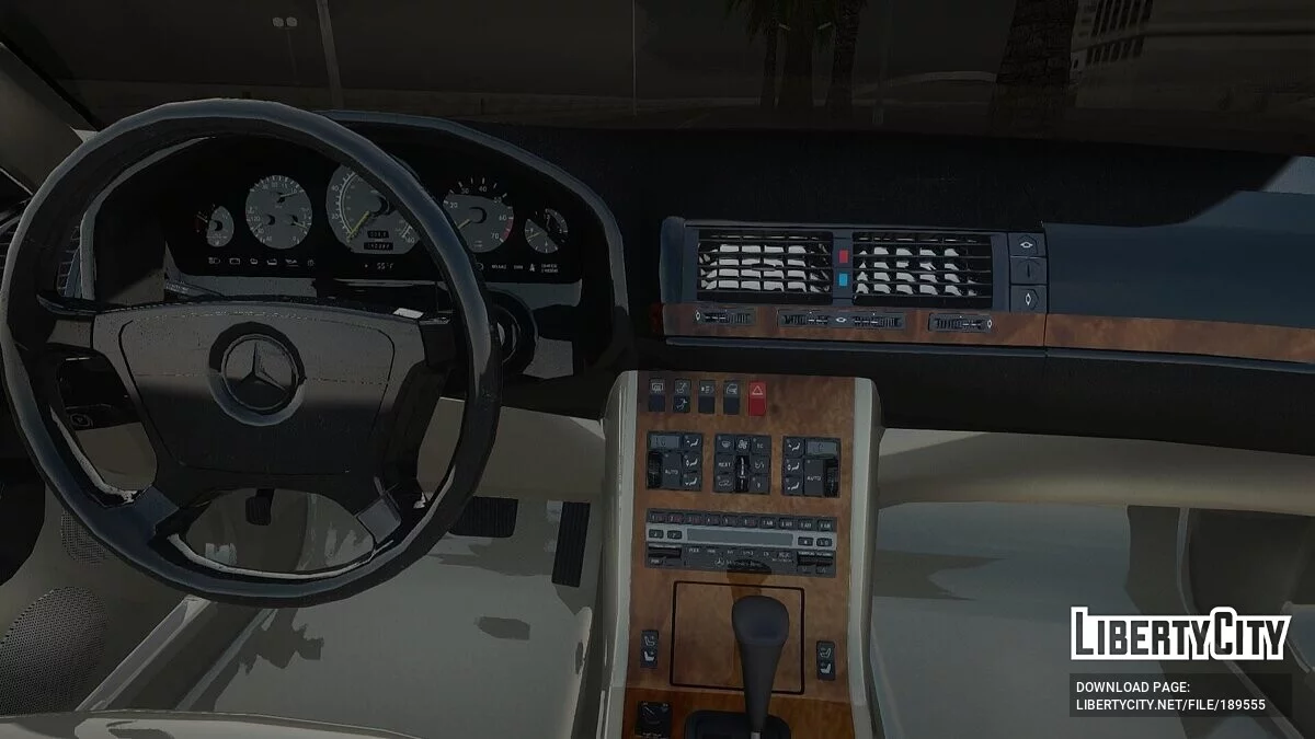 Mercedes-Benz W140 500SE 1992 / GTA San Andreas