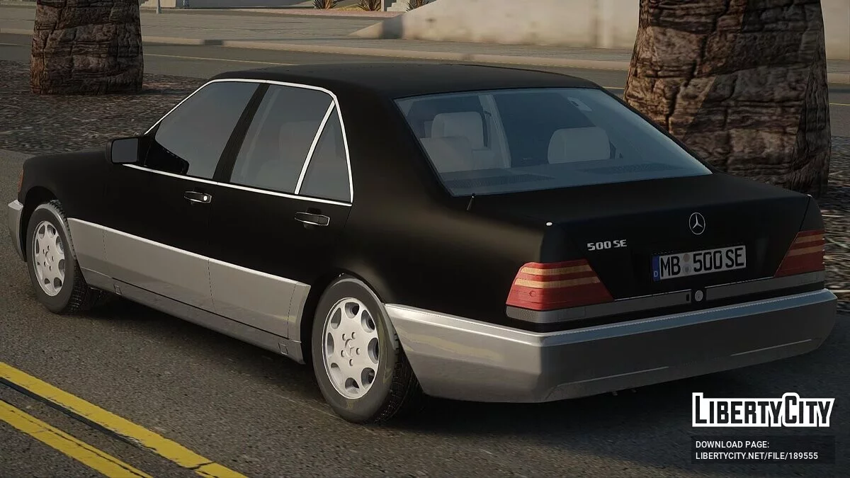 Mercedes-Benz W140 500SE 1992 / GTA San Andreas
