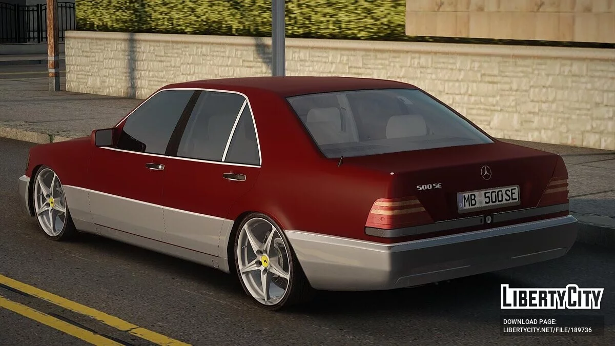 Mercedes-Benz W140 Projekt / GTA San Andreas
