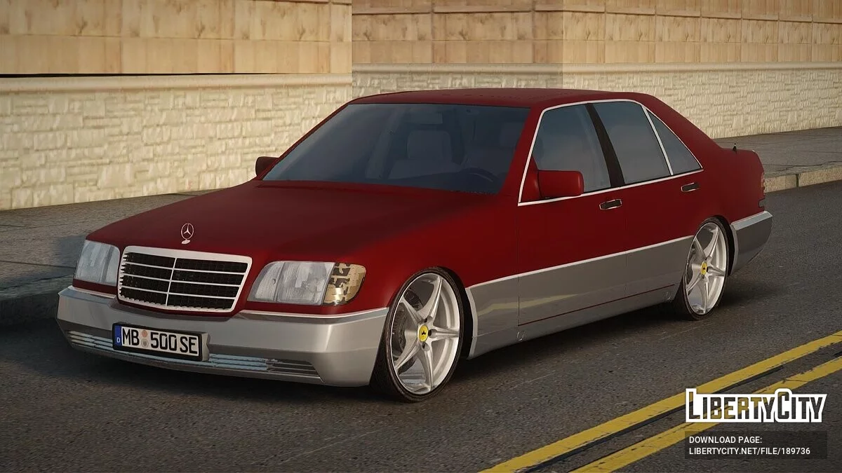 Mercedes-Benz W140 Projekt / GTA San Andreas