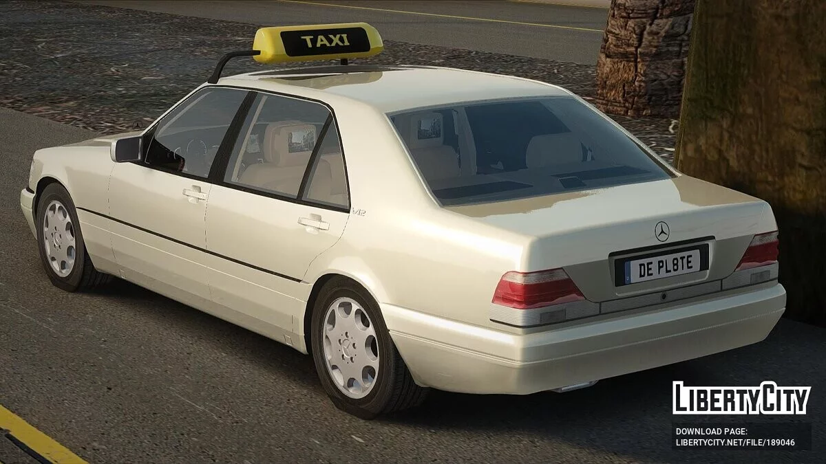 Mercedes-benz W140 S600 Changed To W221 / GTA San Andreas