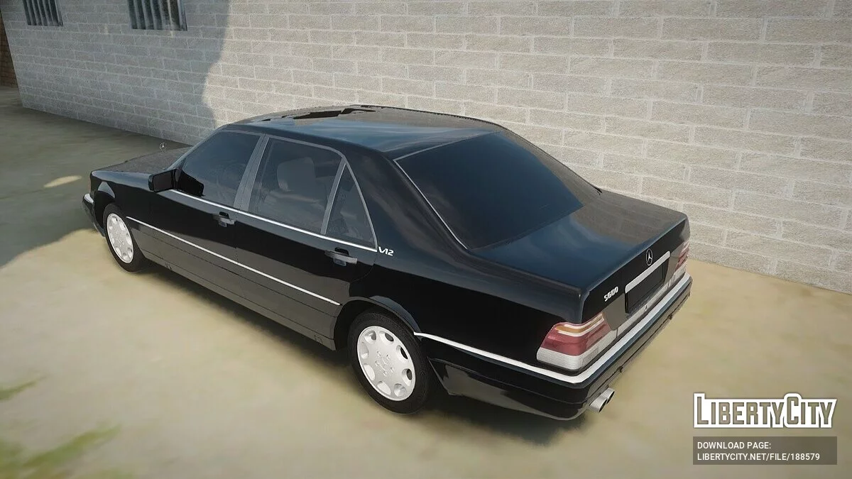 Mercedes-Benz W140 / GTA San Andreas