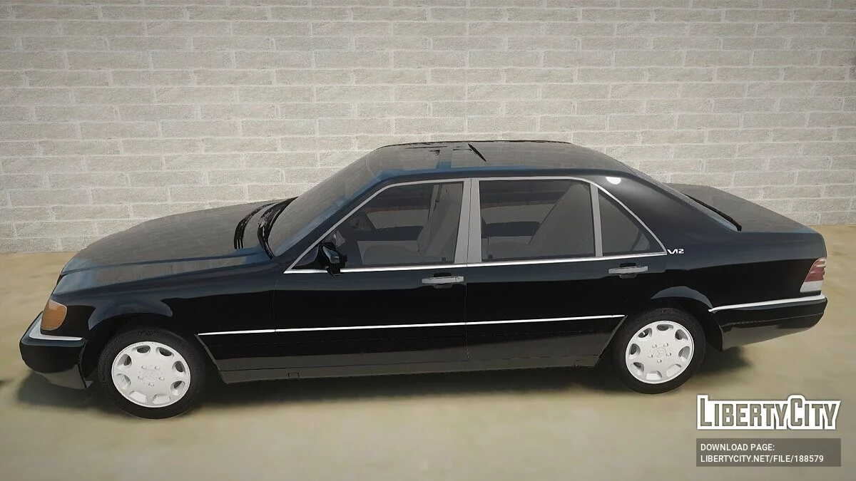 Mercedes-Benz W140 / GTA San Andreas