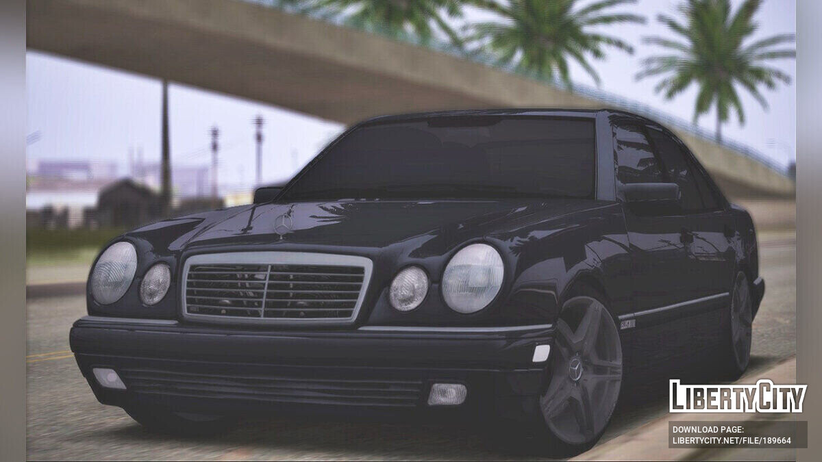 Скачать Mercedes-Benz W210 для GTA San Andreas