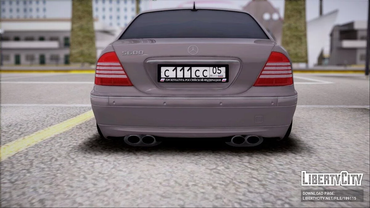 Mercedes-Benz W220 / GTA San Andreas
