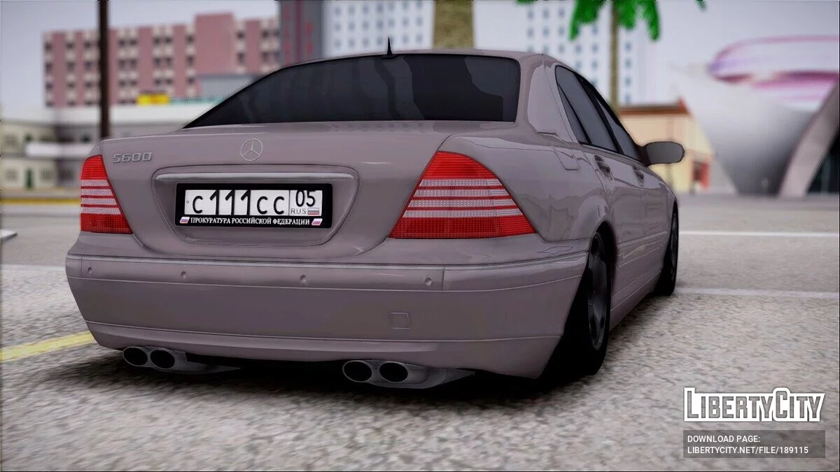 Mercedes-Benz W220 / GTA San Andreas