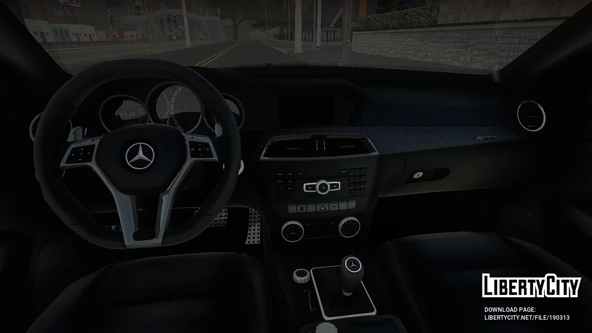2012 Mercedes-Benz C63 AMG Black Series / GTA San Andreas