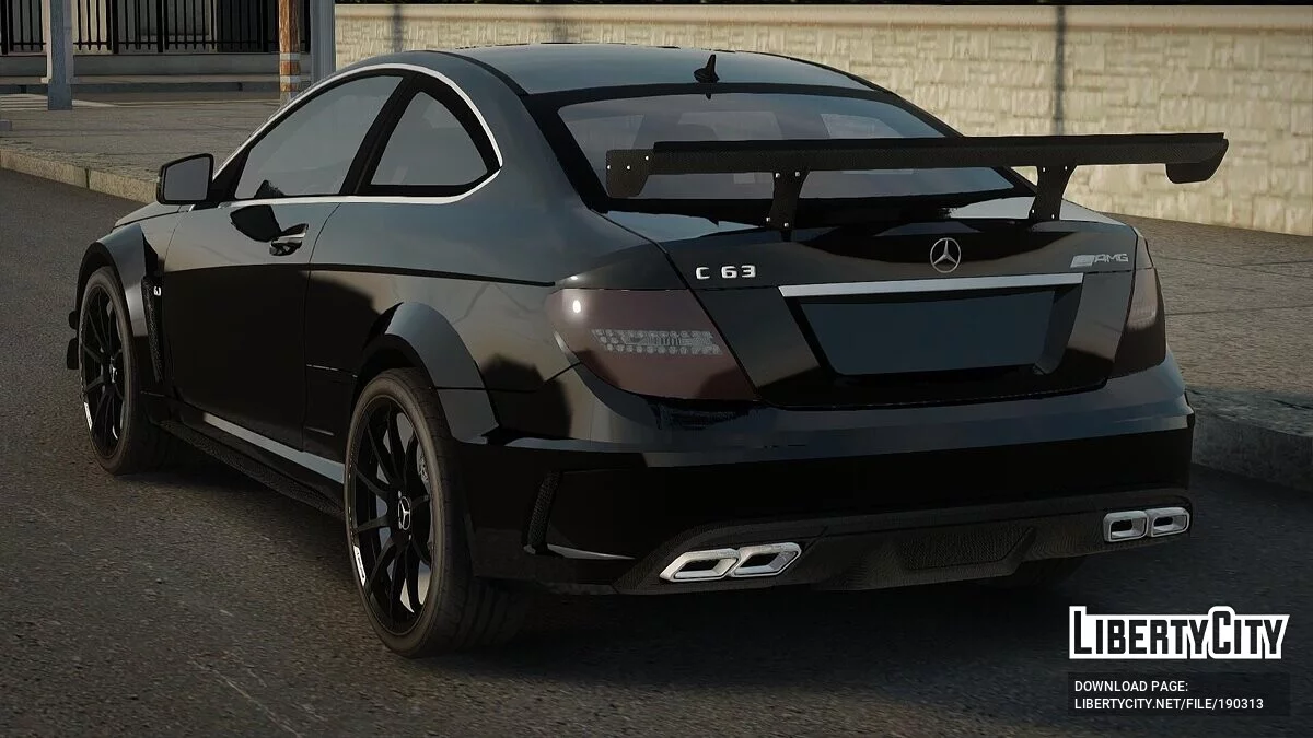 2012 Mercedes-Benz C63 AMG Black Series / GTA San Andreas